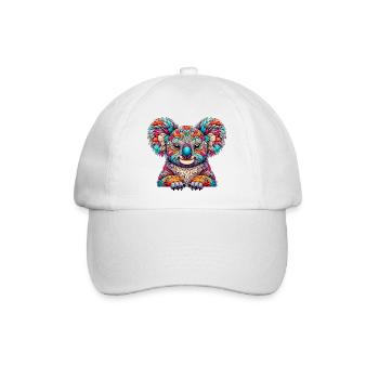 Koala - Baseballkappe - Weiß/Weiß - Vorne