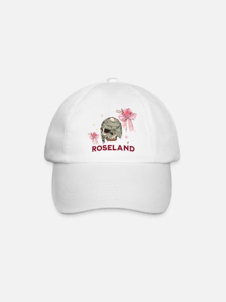 Roseland - Baseballkappe - Weiß/Weiß