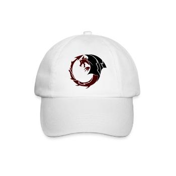 dragon - Baseballkappe - Weiß/Weiß - Vorne