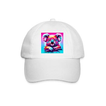 Koala - Baseballkappe - Weiß/Weiß - Vorne