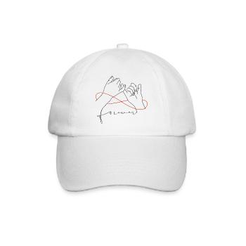 Forever Pinky Promise - Baseballkappe - Weiß/Weiß - Vorne