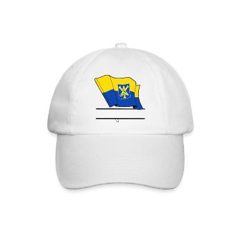 Zandvoort Custom Flag - Baseballkappe - Weiß/Weiß - Vorne