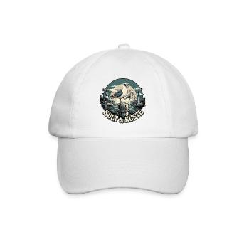 Kult Und Küste - Baseballkappe - Weiß/Weiß - Vorne