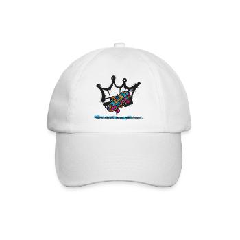 Skatershirt für Kids - Baseballkappe - Weiß/Weiß - Vorne