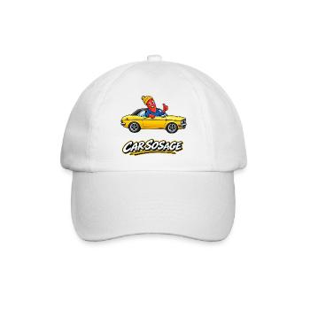 Auto SOS Age Sosage Wurst Rs2000 - Baseballkappe - Weiß/Weiß - Vorne