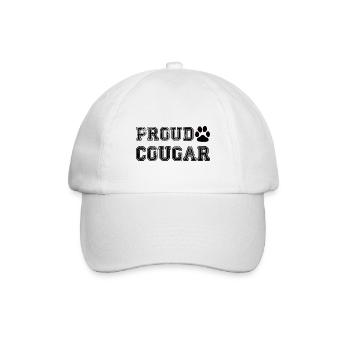 Proud Cougar - Baseballkappe - Weiß/Weiß - Vorne