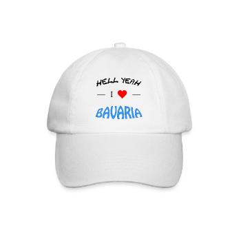 Bayern Bavaria - Baseballkappe - Weiß/Weiß - Vorne
