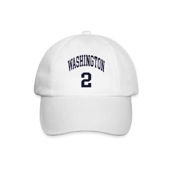 Washington 2 - Baseballkappe - Weiß/Weiß - Vorne