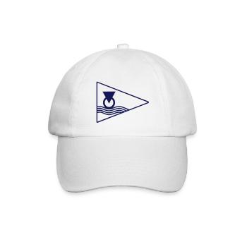 Wimpel des KC Limmer - Baseballkappe - Weiß/Weiß - Vorne