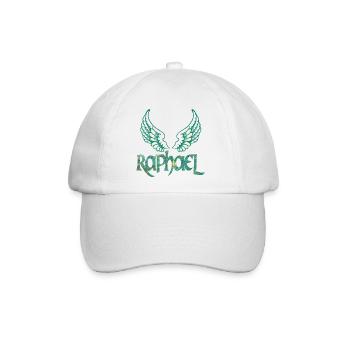 erzengel raphael e 71 - Baseballkappe - Weiß/Weiß - Vorne