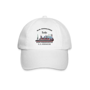 OZEANDAMPFER NORMANDIE NEW YORK LOUIS RUNEMBERG ADAGP - Baseballkappe - Weiß/Weiß - Vorne