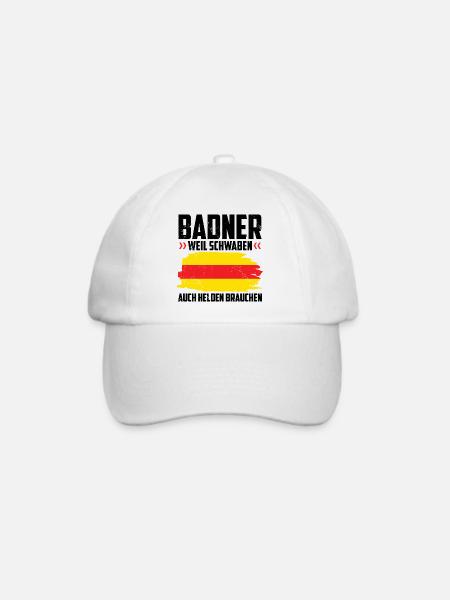 Baden - Baseballkappe - Weiß/Weiß