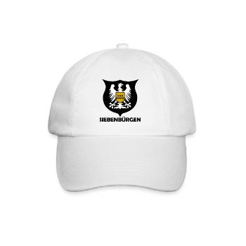 Siebenbürgen Adler - Baseballkappe - Weiß/Weiß - Vorne