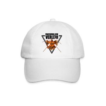 Marshmallow Verleih - Baseballkappe - Weiß/Weiß - Vorne