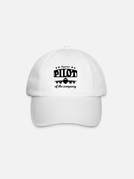 Die Piloten - Baseballkappe - Weiß/Weiß