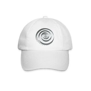 fibonacci abstrakt - Baseballkappe - Weiß/Weiß - Vorne