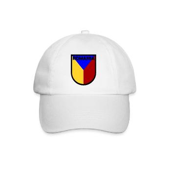 Die Rumänen - Baseballkappe - Weiß/Weiß - Vorne
