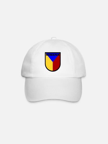 Die Rumänen - Baseballkappe - Weiß/Weiß