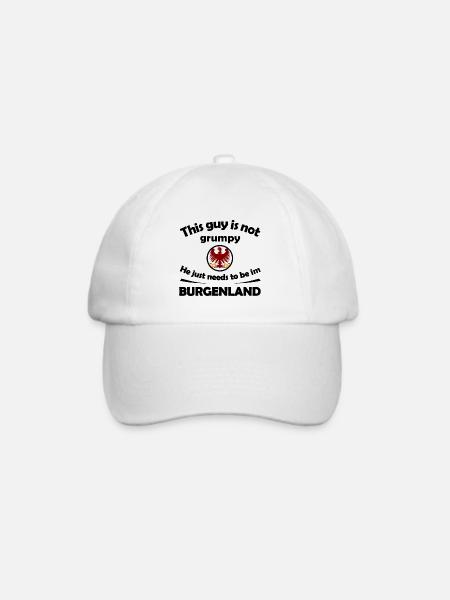 DIe Heimat im Burgenland - Baseballkappe - Weiß/Weiß