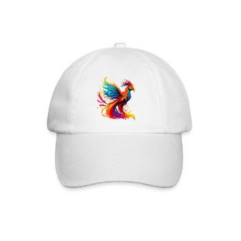 Phönix - Baseballkappe - Weiß/Weiß - Vorne