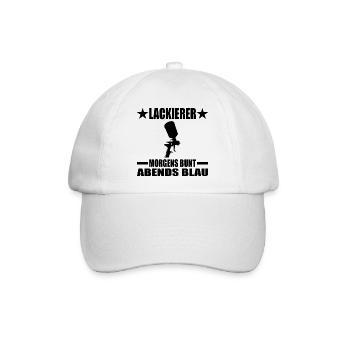 Lackierer - Baseballkappe - Weiß/Weiß - Vorne
