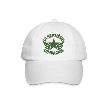 7. Kompanie, 7. Kompanie, Chaudard - Baseballkappe - Weiß/Weiß - Vorne