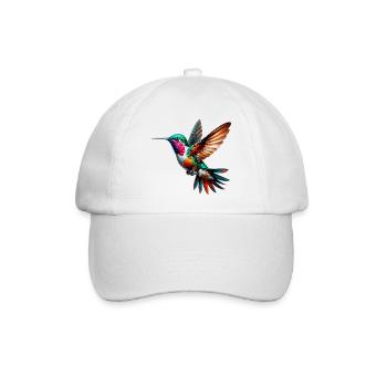 Kolibri - Baseballkappe - Weiß/Weiß - Vorne