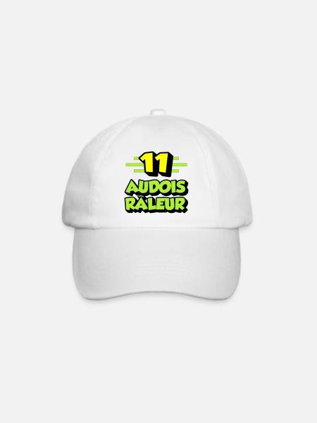 Beschwerdender Audois - Baseballkappe - Weiß/Weiß
