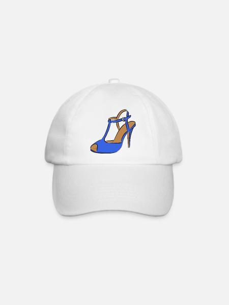 Schuh Mode - Baseballkappe - Weiß/Weiß