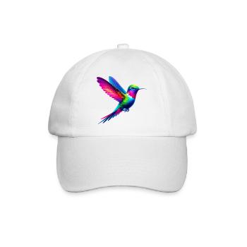 Kolibri - Baseballkappe - Weiß/Weiß - Vorne