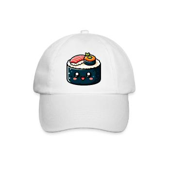 Sushi - Baseballkappe - Weiß/Weiß - Vorne