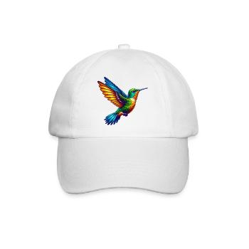 Kolibri - Baseballkappe - Weiß/Weiß - Vorne