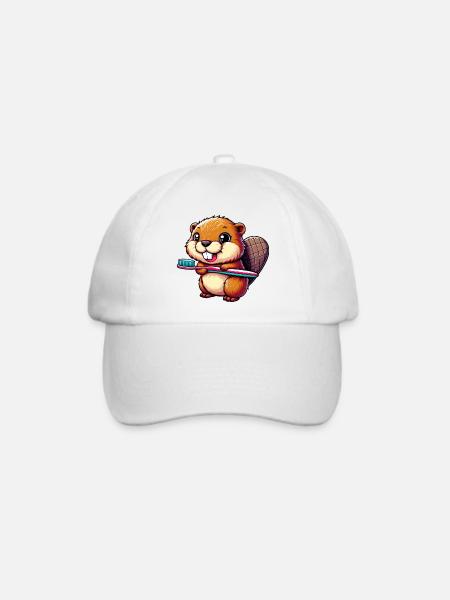 Bieber - Baseballkappe - Weiß/Weiß