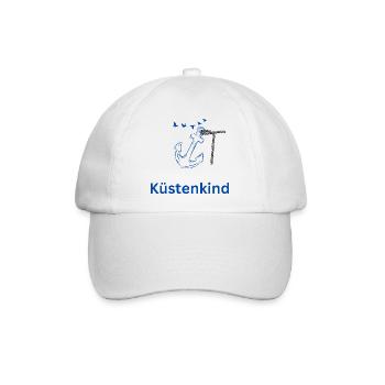 Küstenkind - Baseballkappe - Weiß/Weiß - Vorne