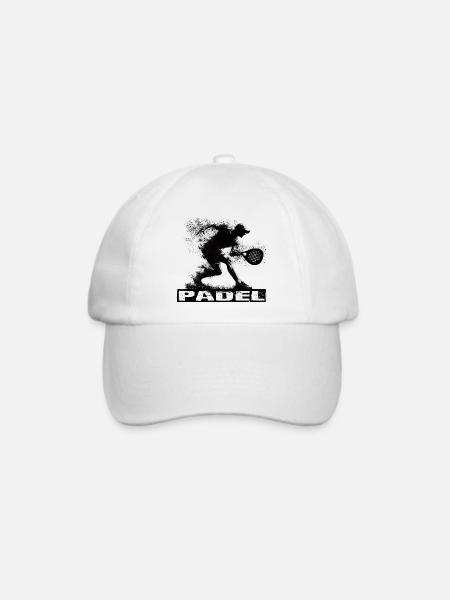 Padel - Baseballkappe - Weiß/Weiß