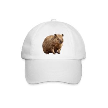 Wombats Wombat - Baseballkappe - Weiß/Weiß - Vorne