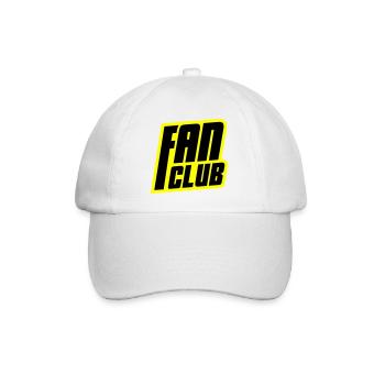 Fan Club - Baseballkappe - Weiß/Weiß - Vorne