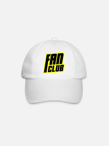 Fan Club - Baseballkappe - Weiß/Weiß