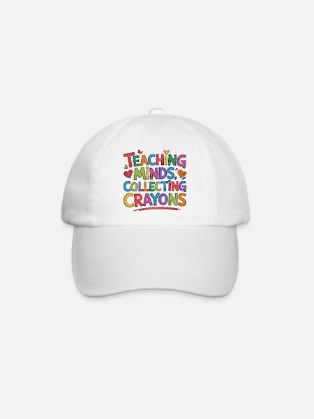 Elementary Teacher Teaching Minds Primary Teacher - Baseballkappe - Weiß/Weiß