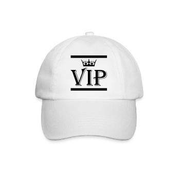Vip - Baseballkappe - Weiß/Weiß - Vorne