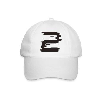2 - Baseballkappe - Weiß/Weiß - Vorne