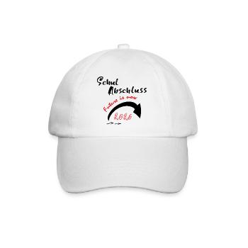 Schulabschluss Zukunft ist jetzt  - Baseballkappe - Weiß/Weiß - Vorne