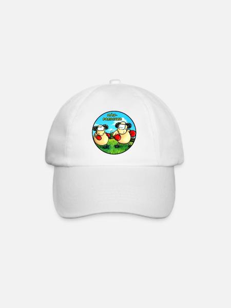 Mäh-Drescher - Baseballkappe - Weiß/Weiß