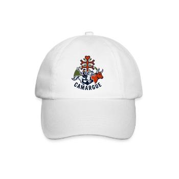 Gardians Camargue Equestrian - Baseballkappe - Weiß/Weiß - Vorne