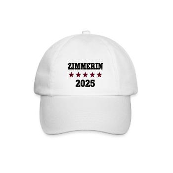 Zimmerin Beruf Zimmerei Zimmermann Azubi in 2025 - Baseballkappe - Weiß/Weiß - Vorne