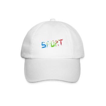 Sport - Baseballkappe - Weiß/Weiß - Vorne