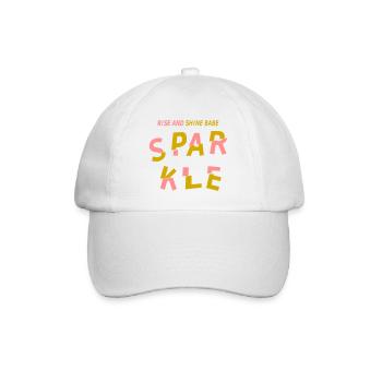 Sparkle - Baseballkappe - Weiß/Weiß - Vorne