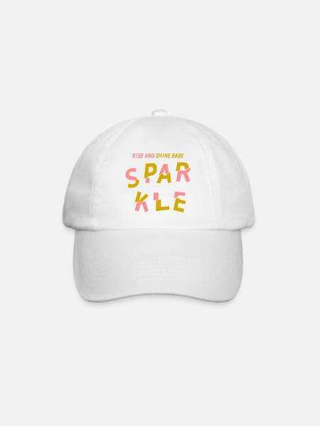 Sparkle - Baseballkappe - Weiß/Weiß