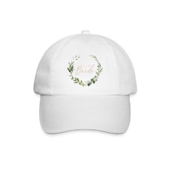 Team Bride - Baseballkappe - Weiß/Weiß - Vorne