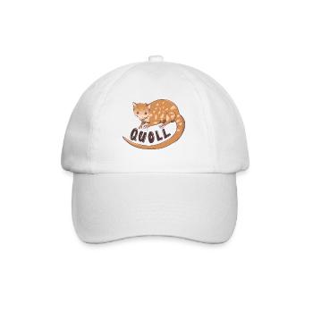Quoll Australisches Beuteltier - Baseballkappe - Weiß/Weiß - Vorne